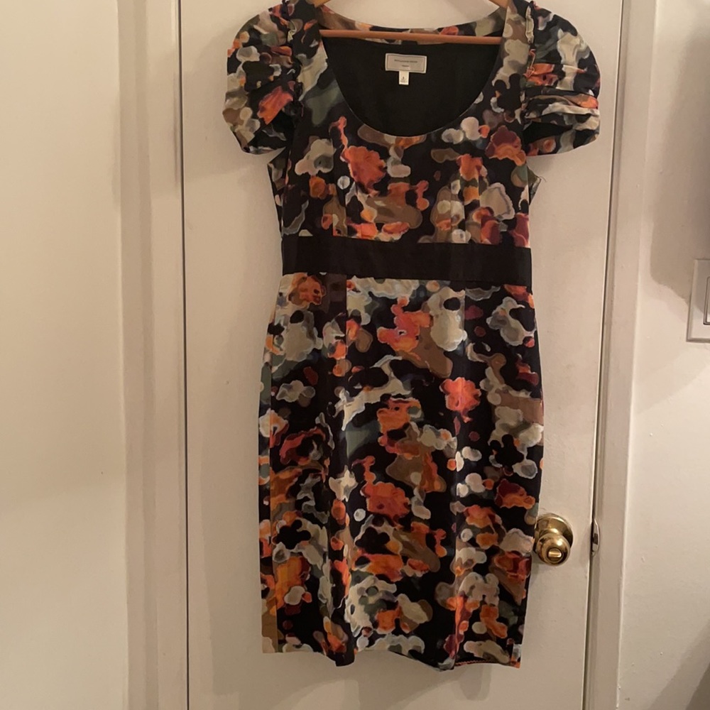 Anthro Moulinette Soeurs Size 6 Silk Blend Dress